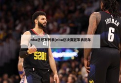 nba总冠军列表(nba总决赛冠军表历年)