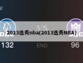 2013选秀nba(2013选秀NBA)