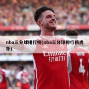 nba三分球排行榜(nba三分球排行榜虎扑)