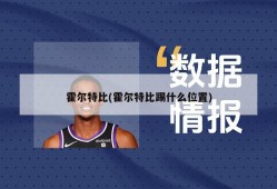 霍尔特比(霍尔特比踢什么位置)