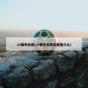 s9赛季皮肤(s9赛季皮肤奖励是什么)